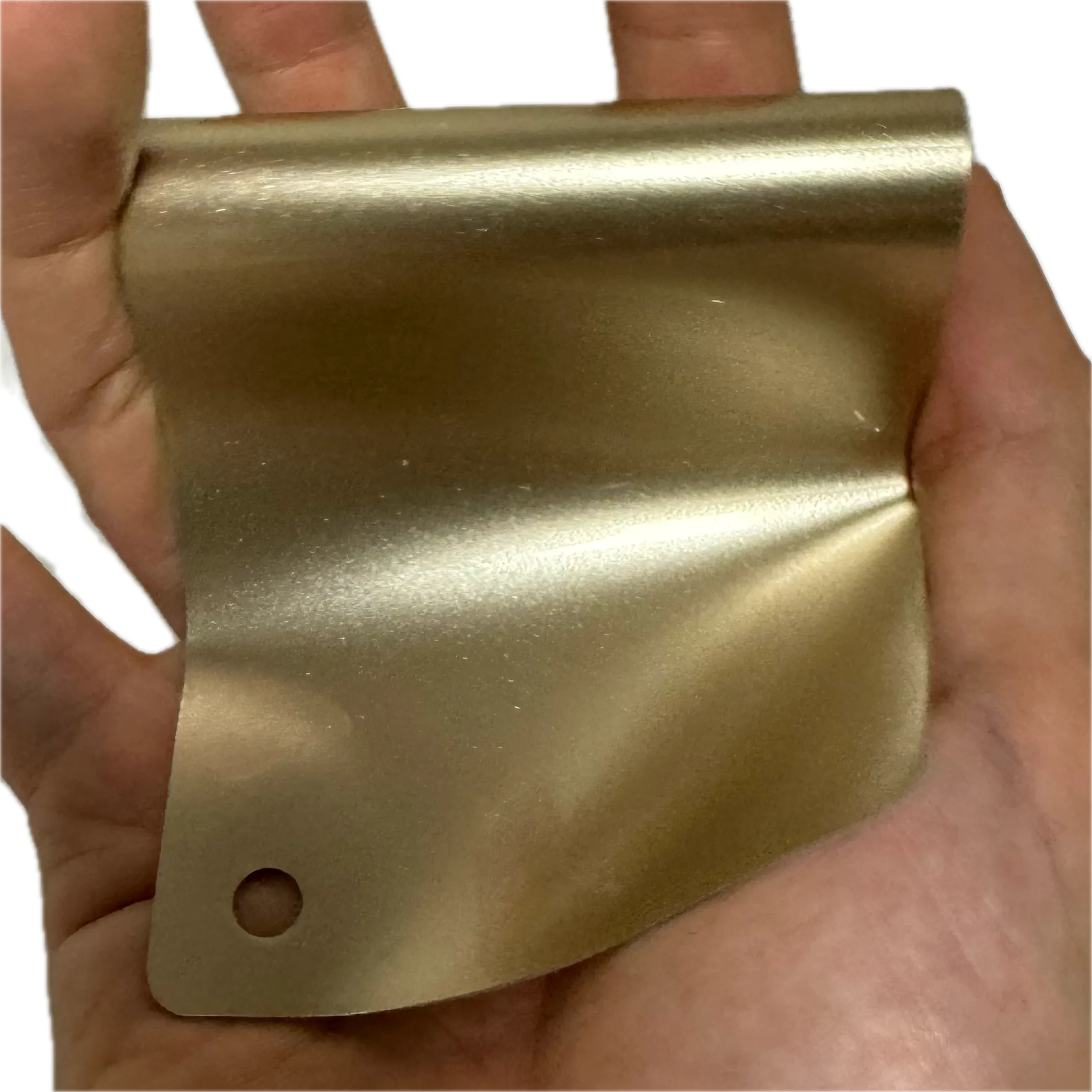 Gloss Metallic Champagne Gold Car Wrap