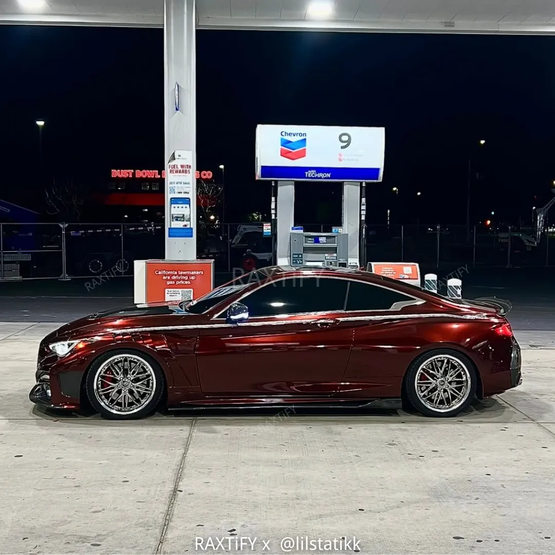 Gloss Metallic Dark Copper Car Wrap