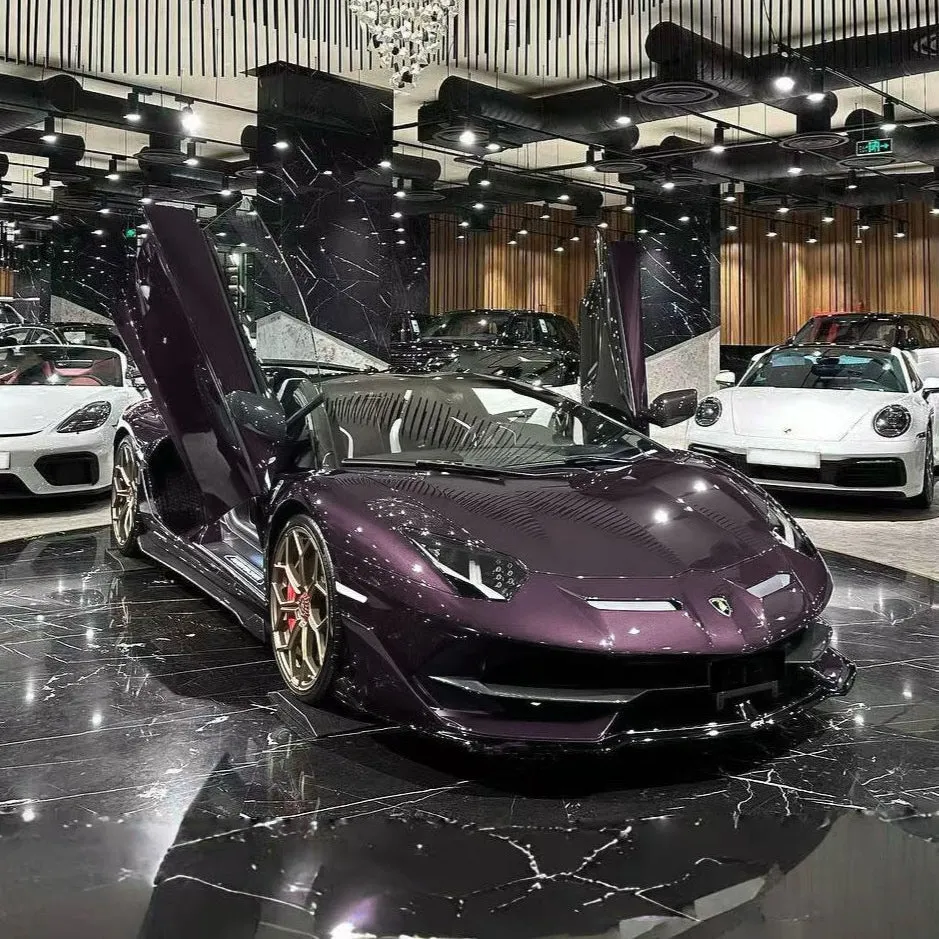 Gloss Metallic Eve Purple Vinyl Wrap