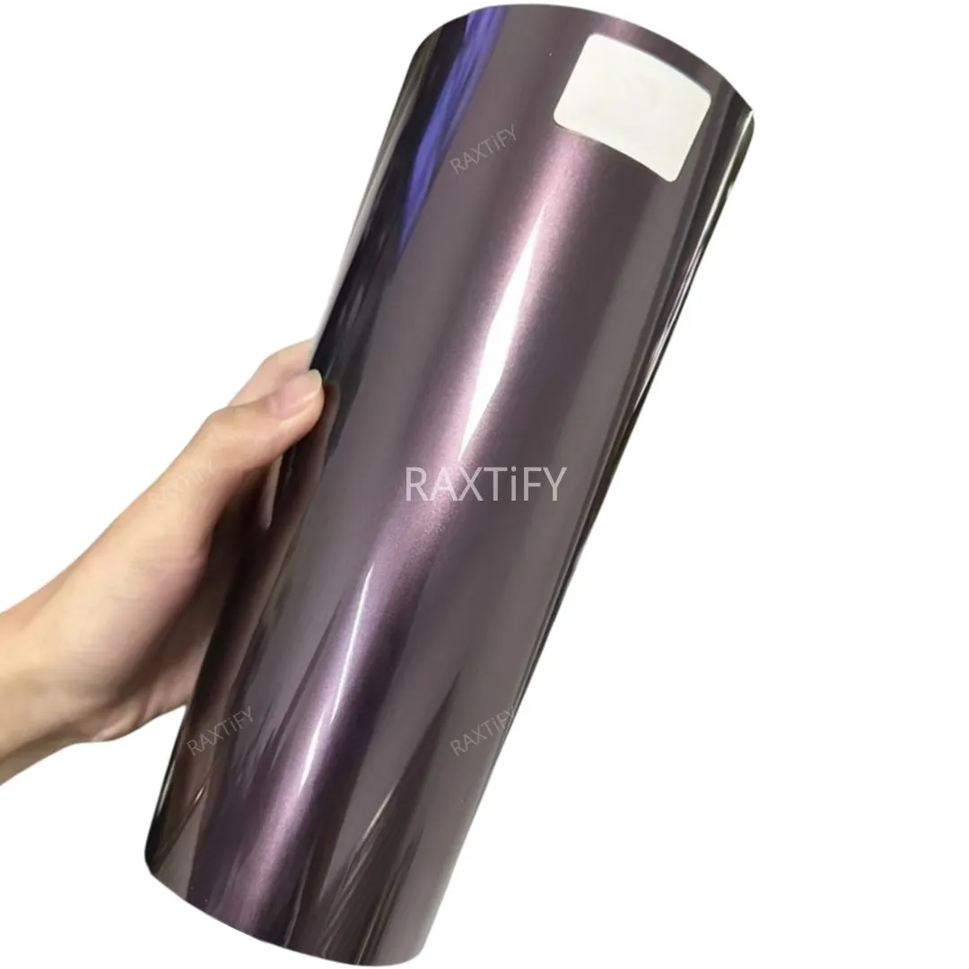 Gloss Metallic Eve Purple Vinyl Wrap