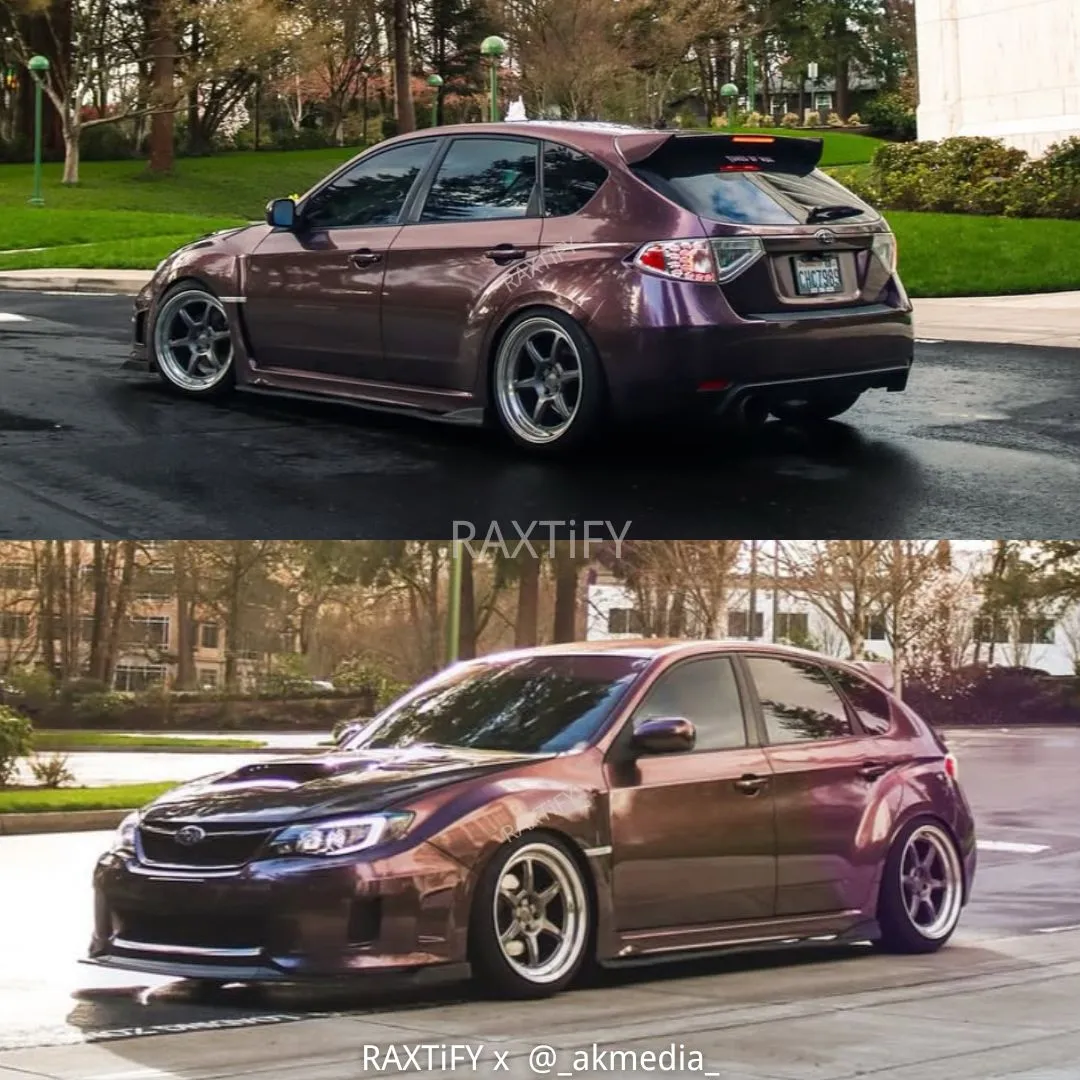 Gloss Metallic Eve Purple Vinyl Wrap