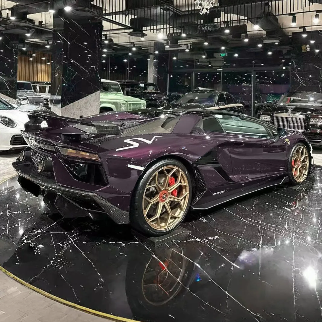 Gloss Metallic Eve Purple Vinyl Wrap