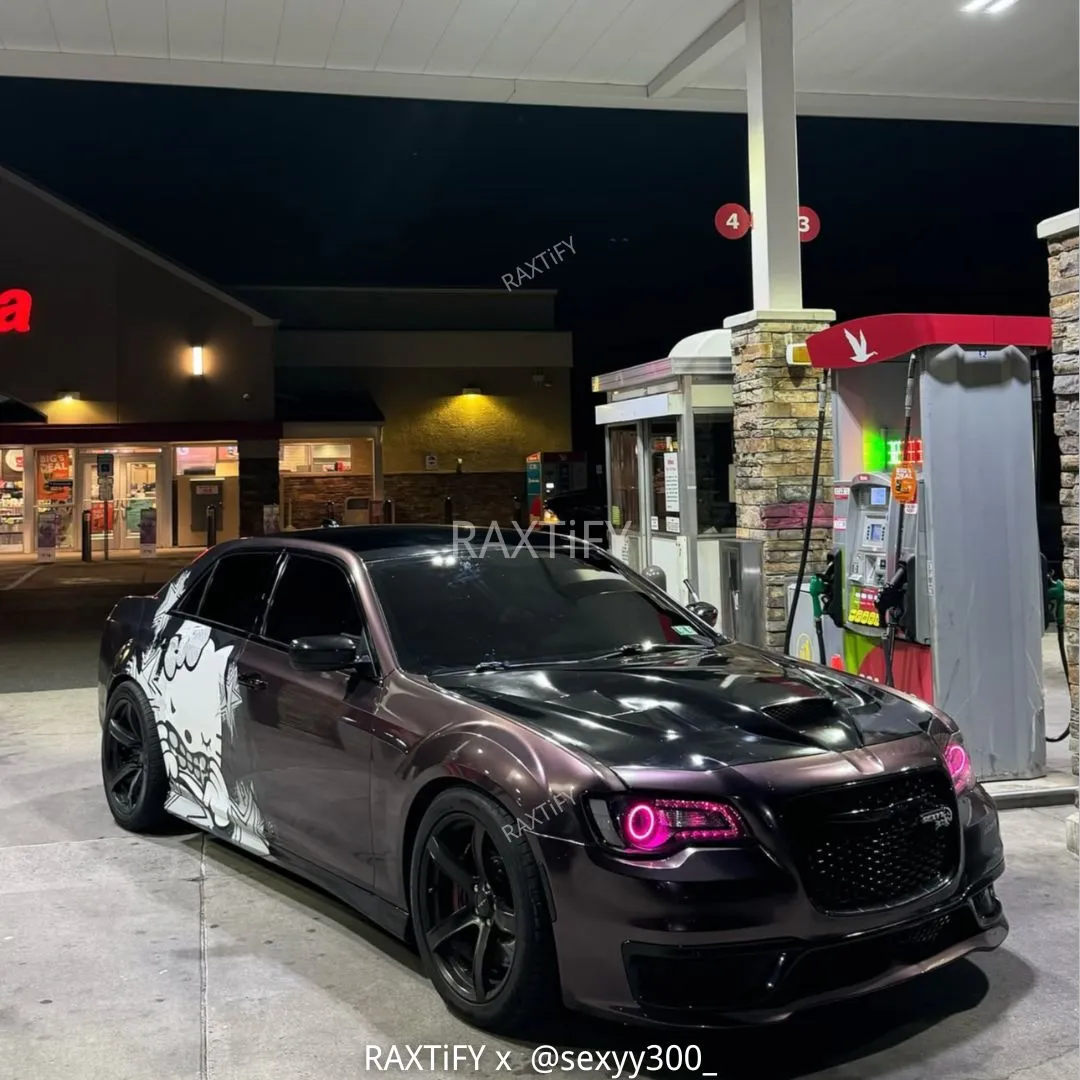 Gloss Metallic Eve Purple Vinyl Wrap