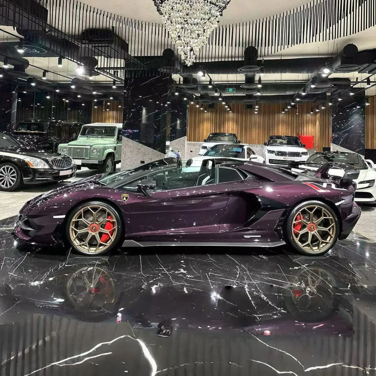 Gloss Metallic Eve Purple Vinyl Wrap