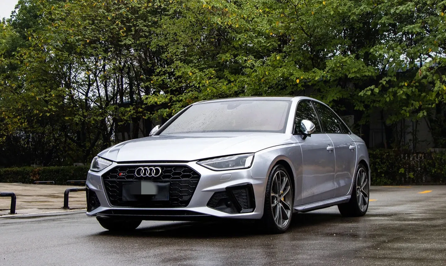 Gloss Metallic Foil Silver Car Wrap