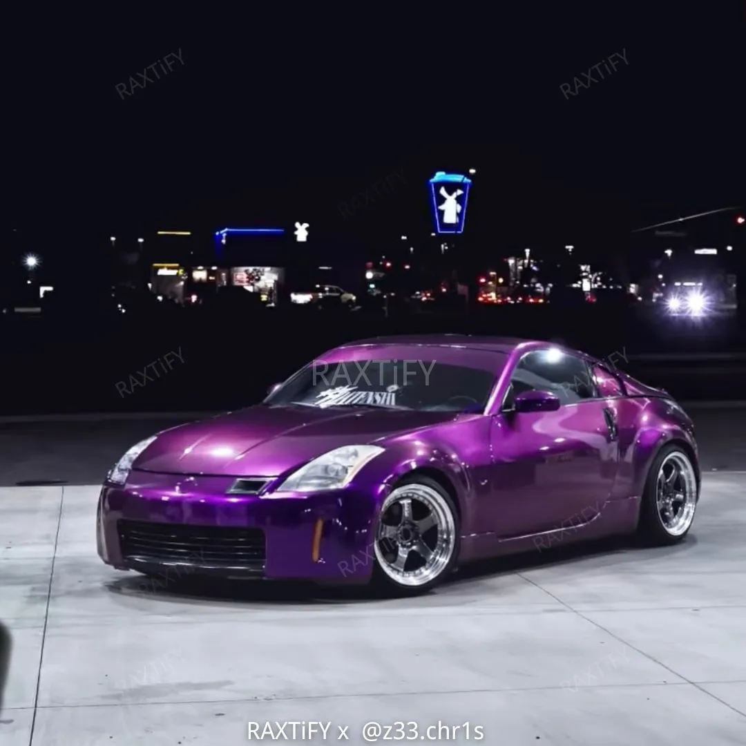 Gloss Metallic Grape Purple Vinyl Wrap