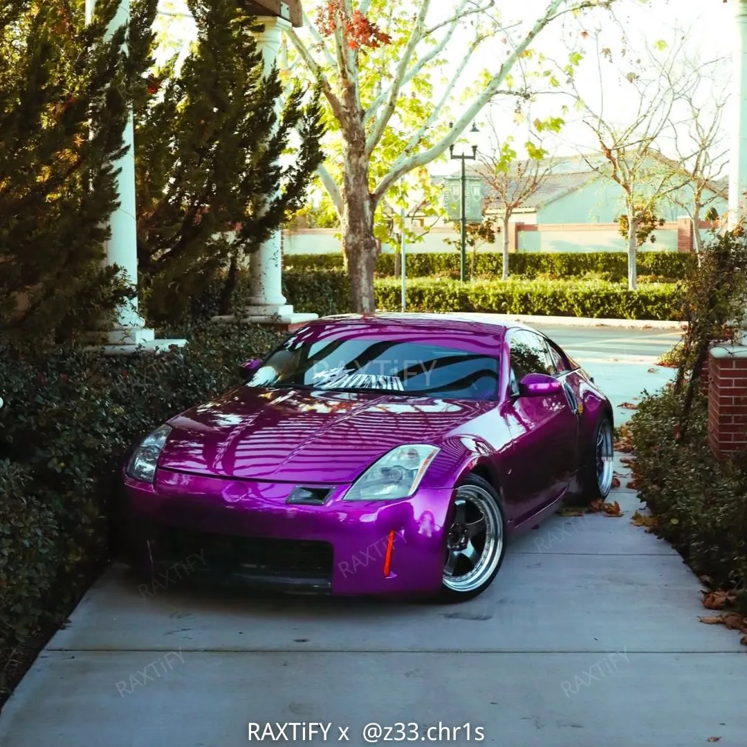 Gloss Metallic Grape Purple Vinyl Wrap