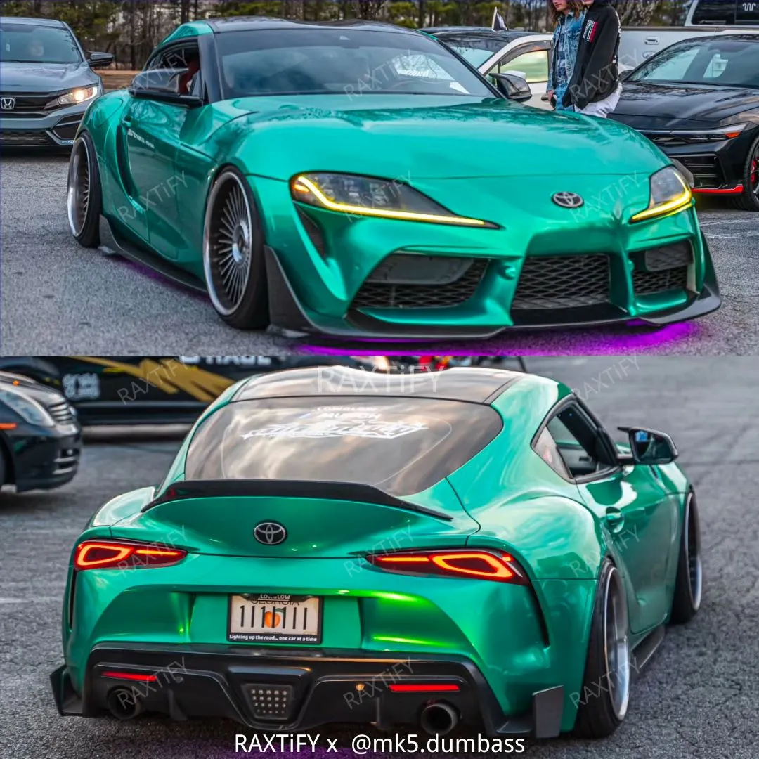 Gloss Metallic Isle of Man Green Car Wrap