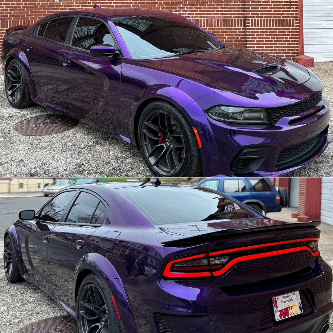 Gloss Metallic Midnight Purple II Car Wrap