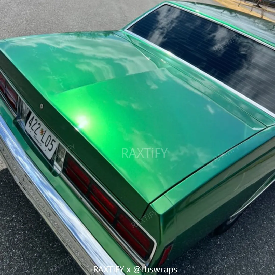 Gloss Metallic Sonoma Green Car Wrap