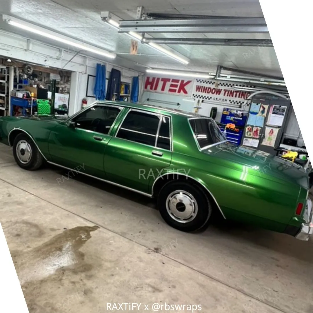 Gloss Metallic Sonoma Green Car Wrap