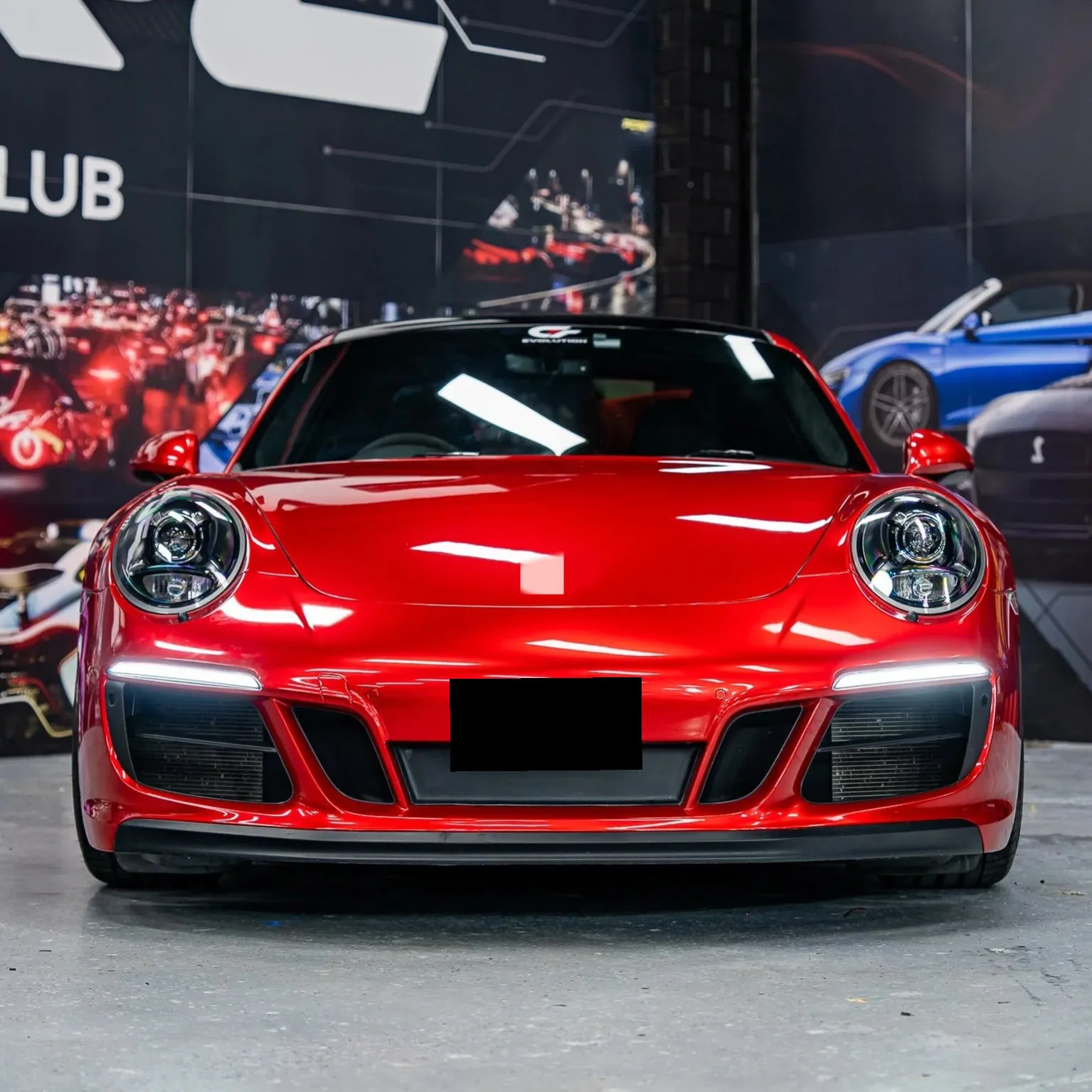 Gloss Metallic Vampire Red Vinyl Wrap