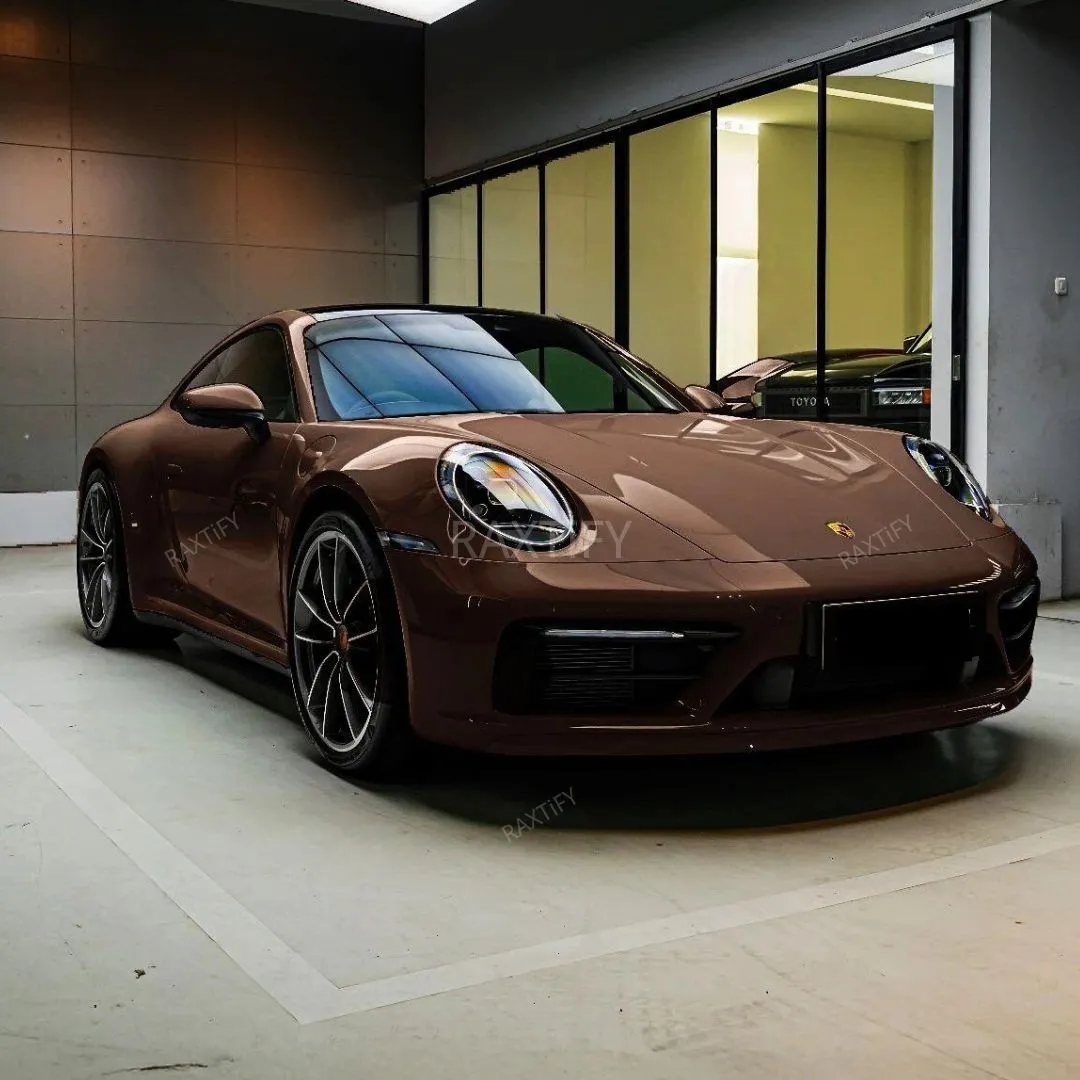 Gloss Mocha Mousse Brown Vinyl Wrap