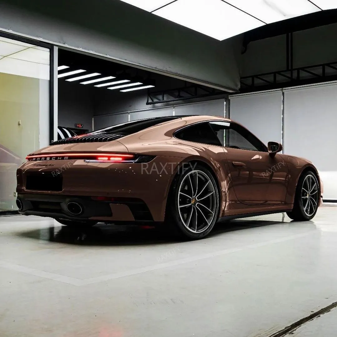 Gloss Mocha Mousse Brown Vinyl Wrap