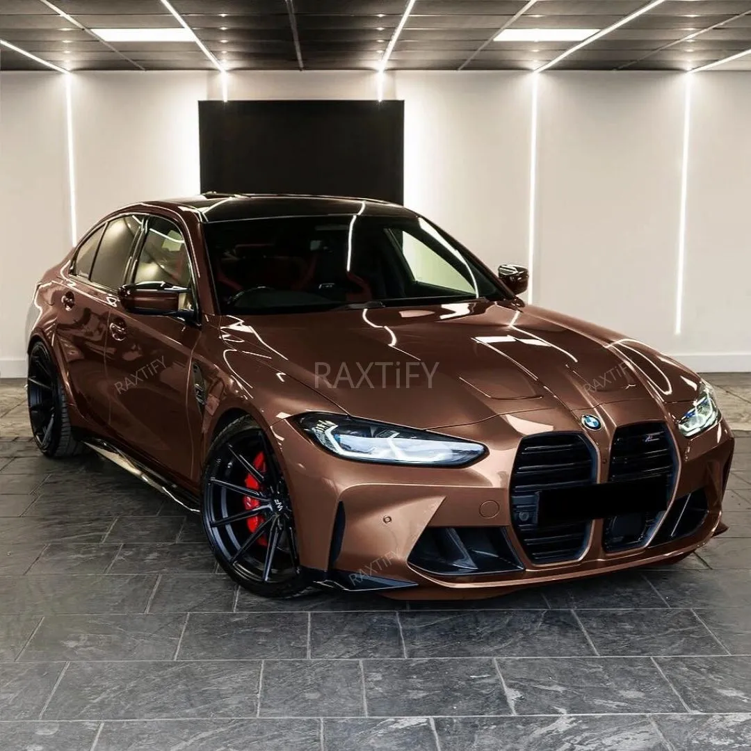 Gloss Mocha Mousse Brown Vinyl Wrap