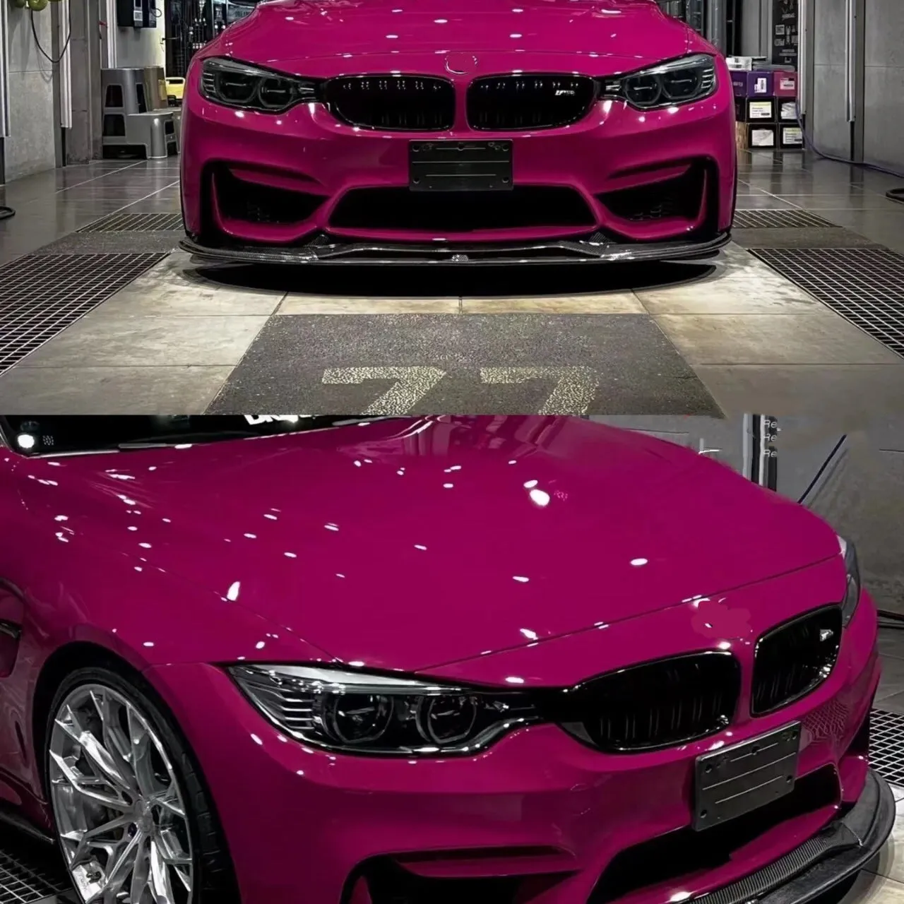 Gloss Ruby Star Vinyl Wrap