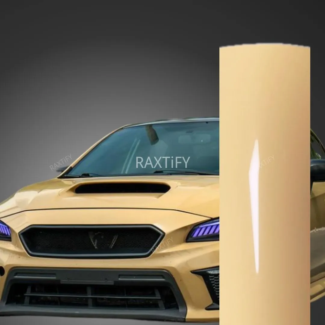 Gloss Sand Vinyl Wrap