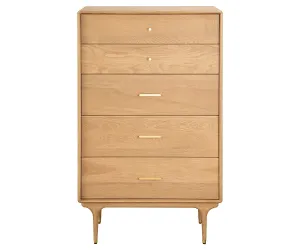 Hendrick High Chest II - White Oak