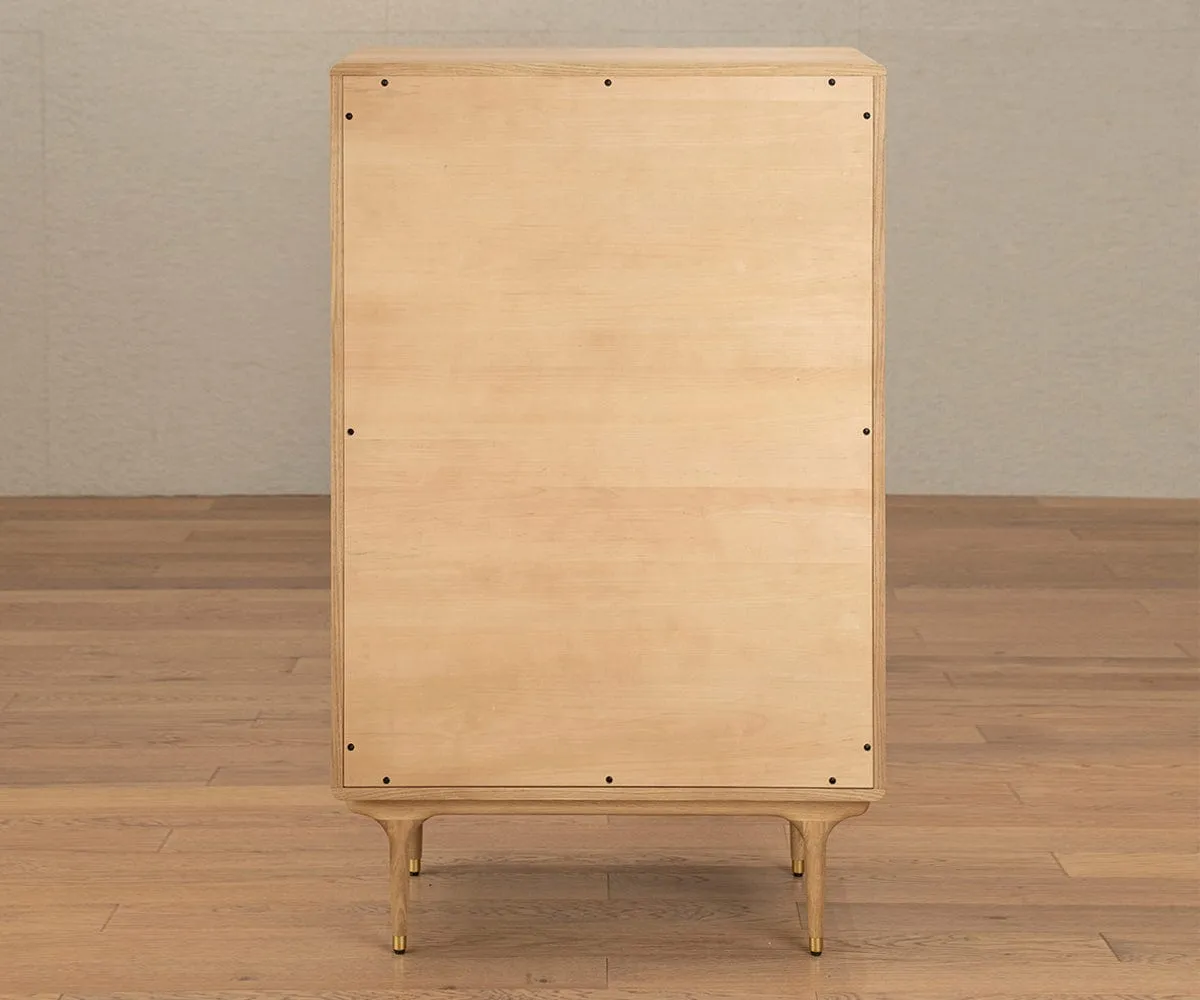 Hendrick High Chest II - White Oak
