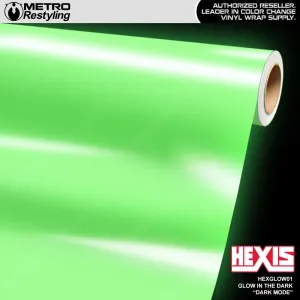 Hexis Glow in The Dark Sign Vinyl Film