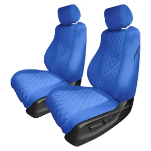 Honda Accord 2018 - 2022 Sport | Sport SE | EX| EX-L | Touring - Front Set Seat Covers - Solid Blue Ultraflex Neoprene
