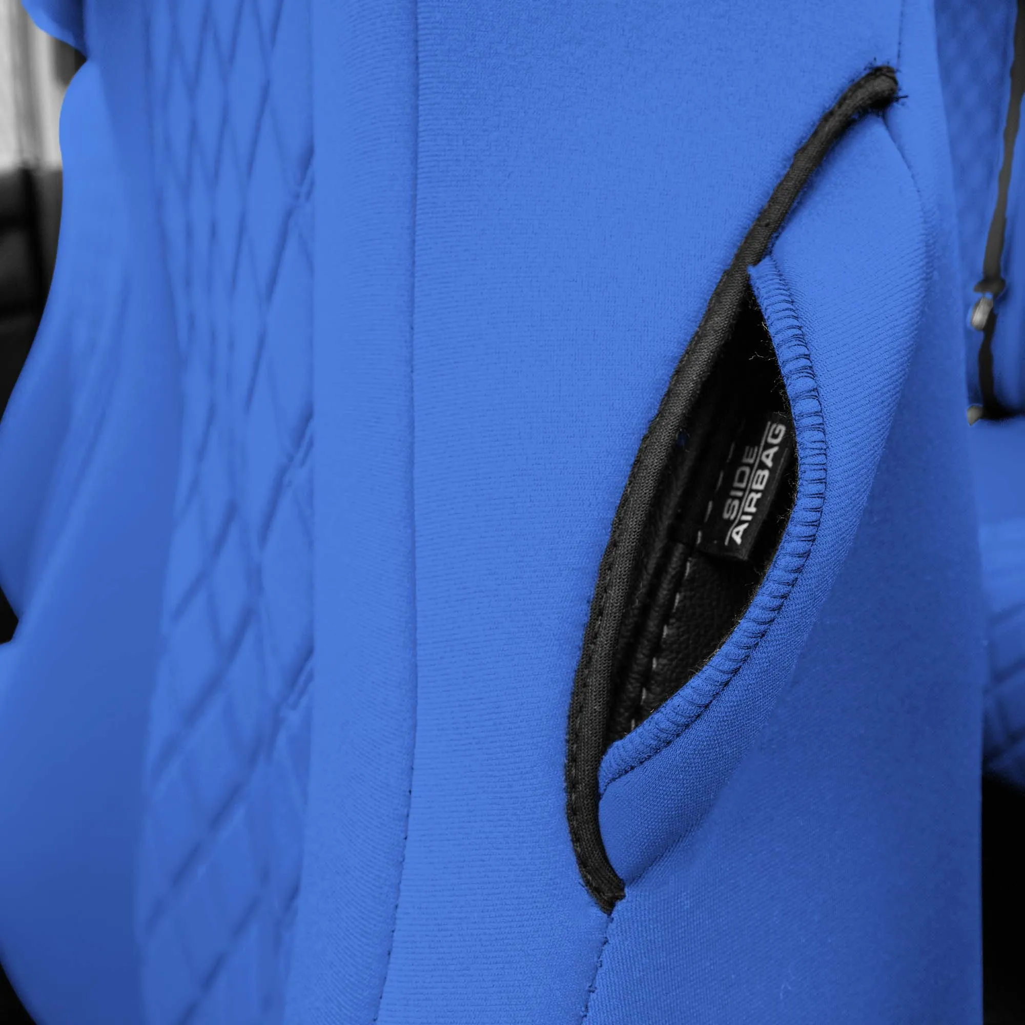 Honda Accord 2018 - 2022 Sport | Sport SE | EX| EX-L | Touring - Front Set Seat Covers - Solid Blue Ultraflex Neoprene
