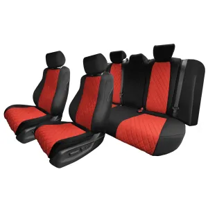 Honda Accord 2018 - 2022 Sport | Sport SE | EX| EX-L | Touring - Full Set Seat Covers - Red Ultraflex Neoprene