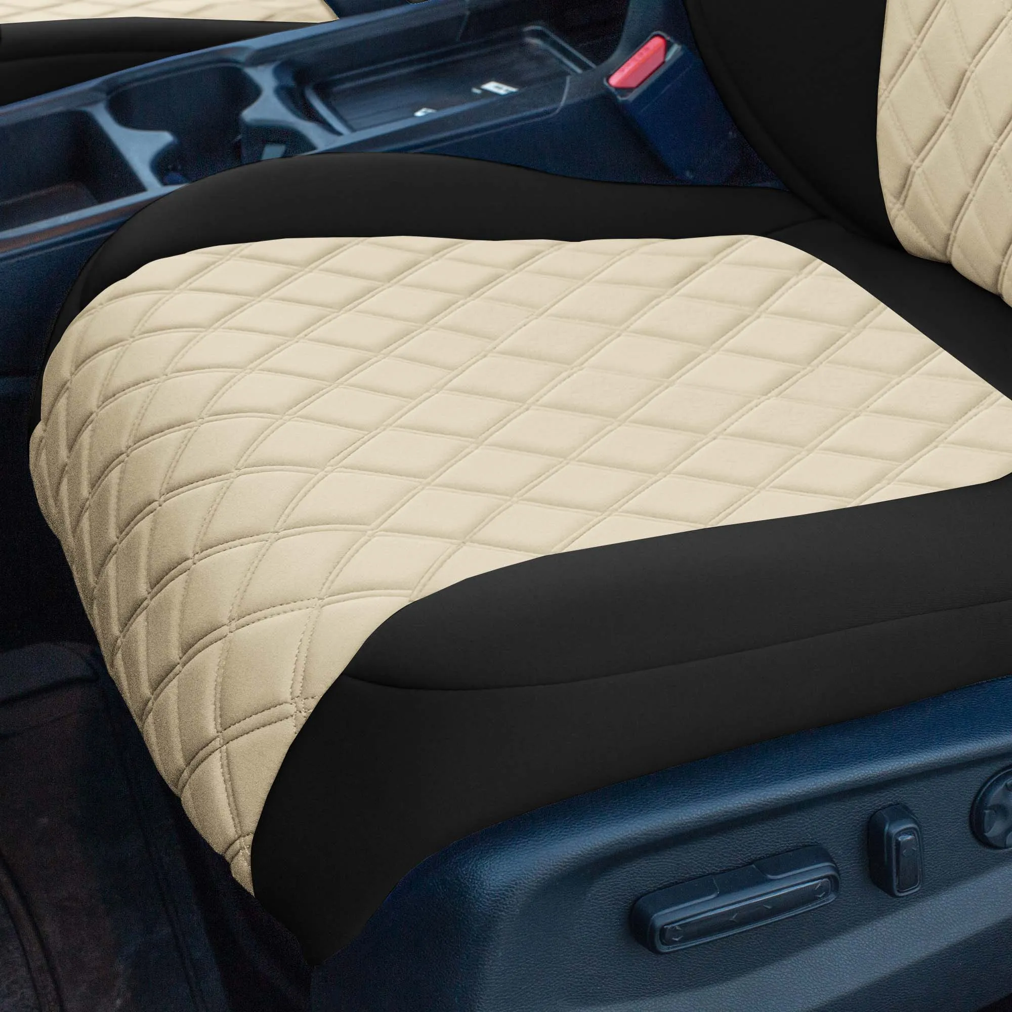 Honda CR-V 2017-2022 - Front Set Seat Covers -  Beige Ultraflex Neoprene
