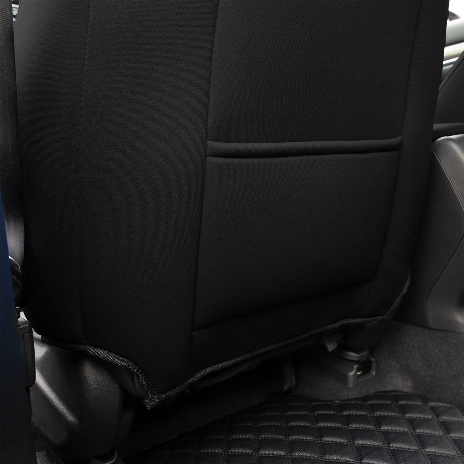Honda CR-V 2017-2022 - Front Set Seat Covers -  Black Ultraflex Neoprene