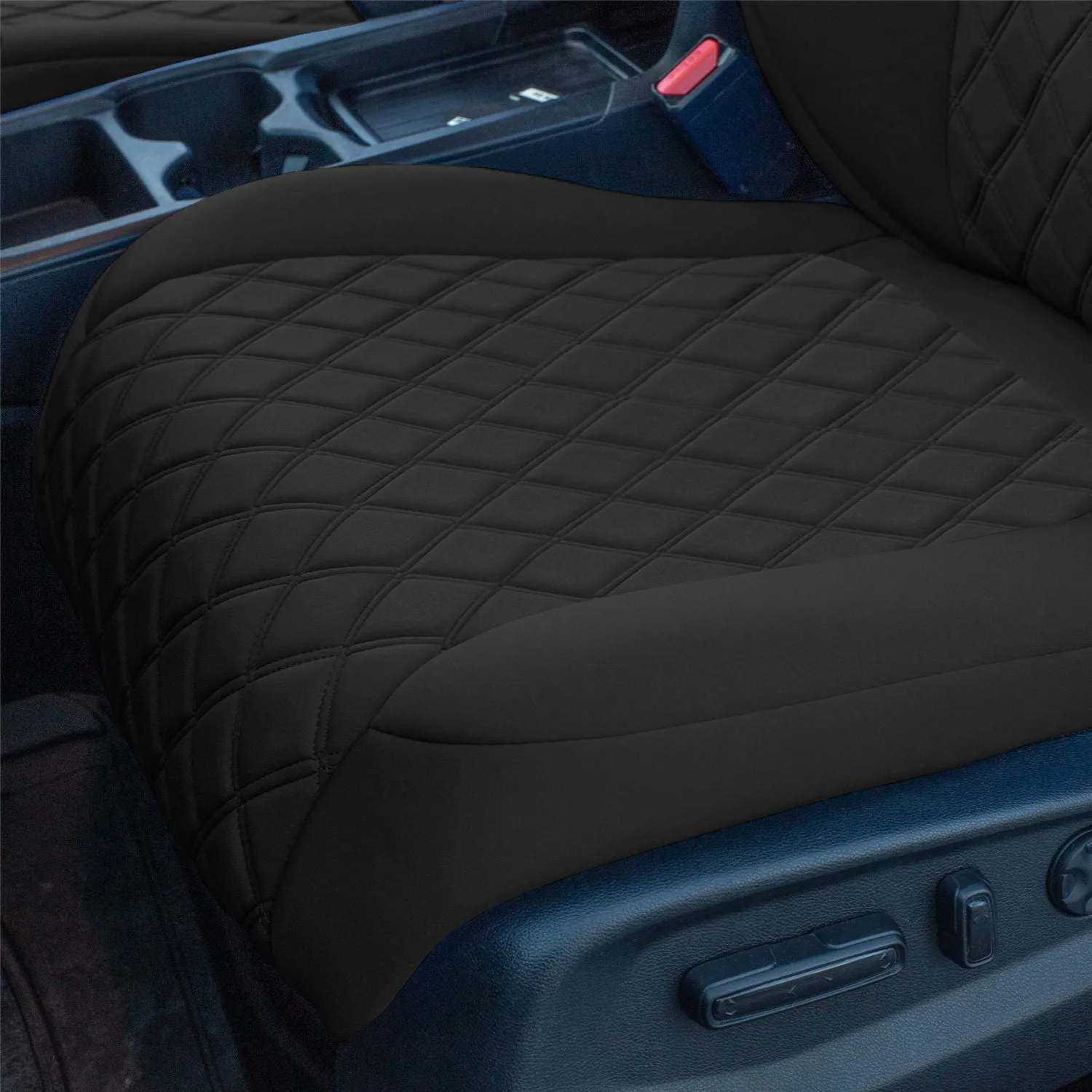 Honda CR-V 2017-2022 - Front Set Seat Covers -  Black Ultraflex Neoprene