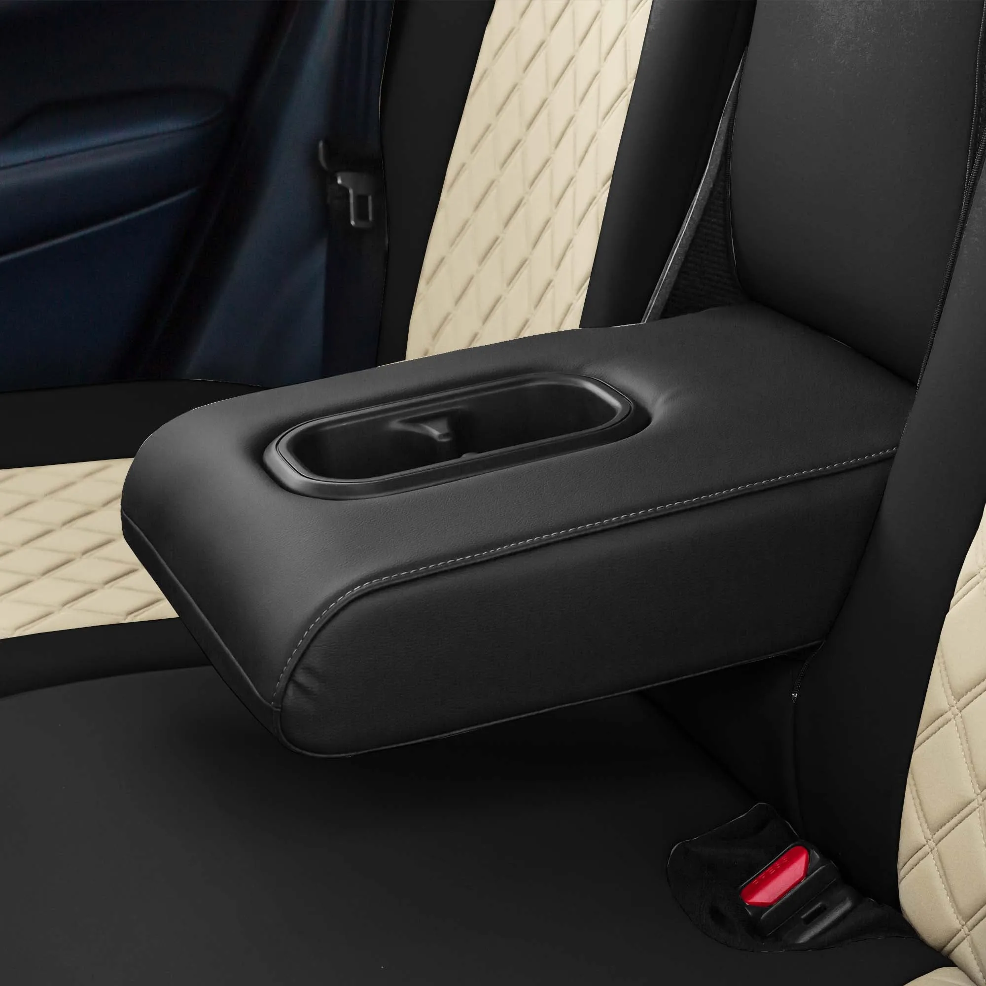 Honda CR-V 2017-2022 - Rear Set Seat Covers -  Beige Ultraflex Neoprene