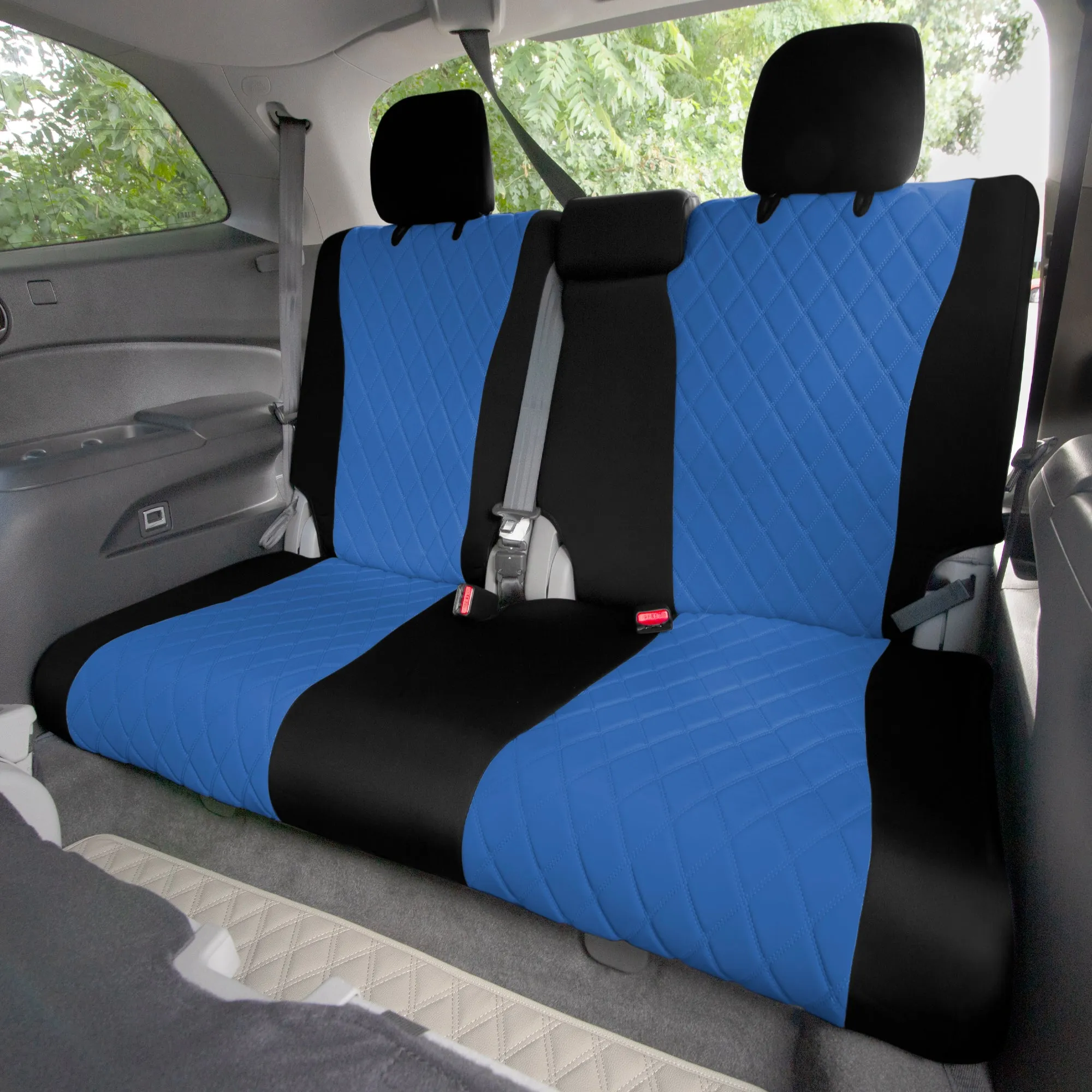 Honda Pilot 2016 - 2022 - Full Set Seat Covers - Blue Ultraflex Neoprene