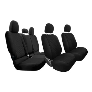 Jeep Gladiator JT 2020-2024  - Full Set Seat Covers - Black Ultraflex Neoprene
