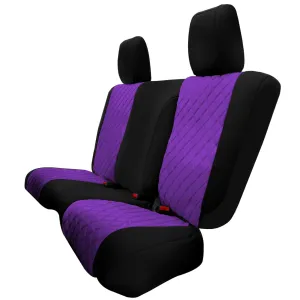 Jeep Wrangler JK 2 Door 2007-2017 -  Rear Set Seat Covers - Purple Ultraflex Neoprene