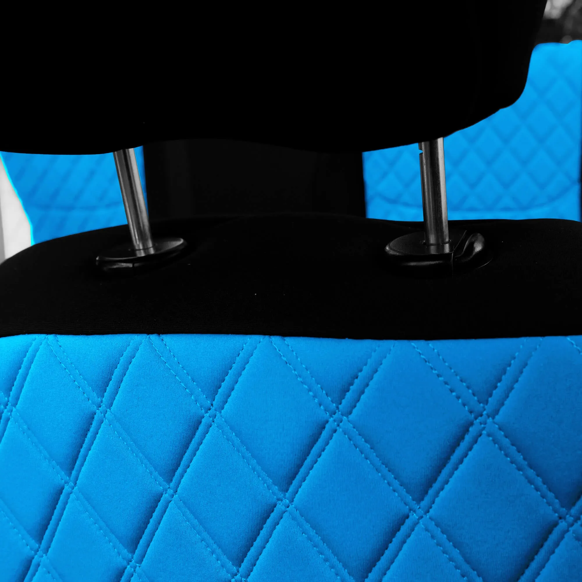 Jeep Wrangler JK 4-Door 2007-2017 -  Full Set Seat Covers - Aqua Ultraflex Neoprene