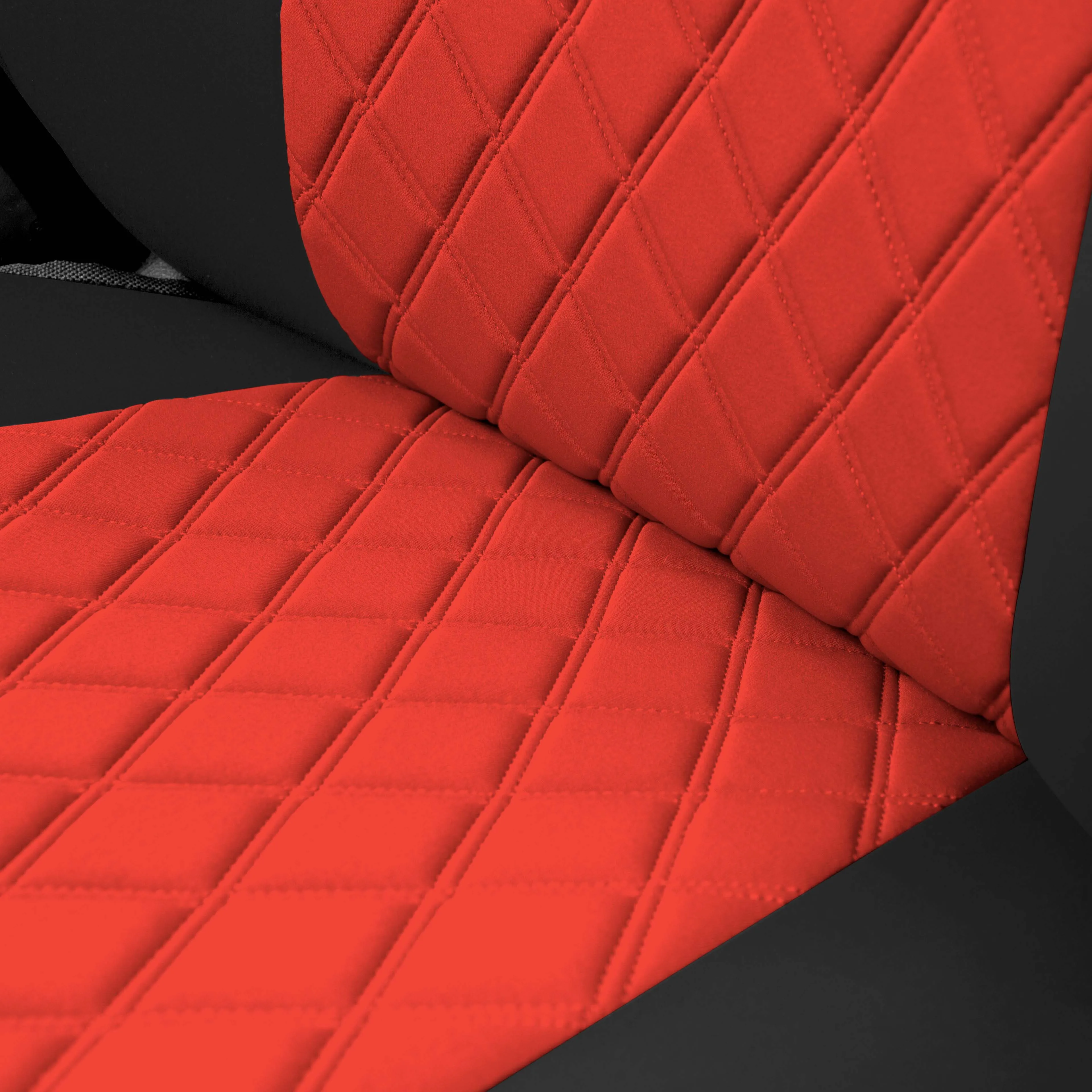KIA Forte 2019-2024  - Front Set Seat Covers - Red Ultraflex Neoprene