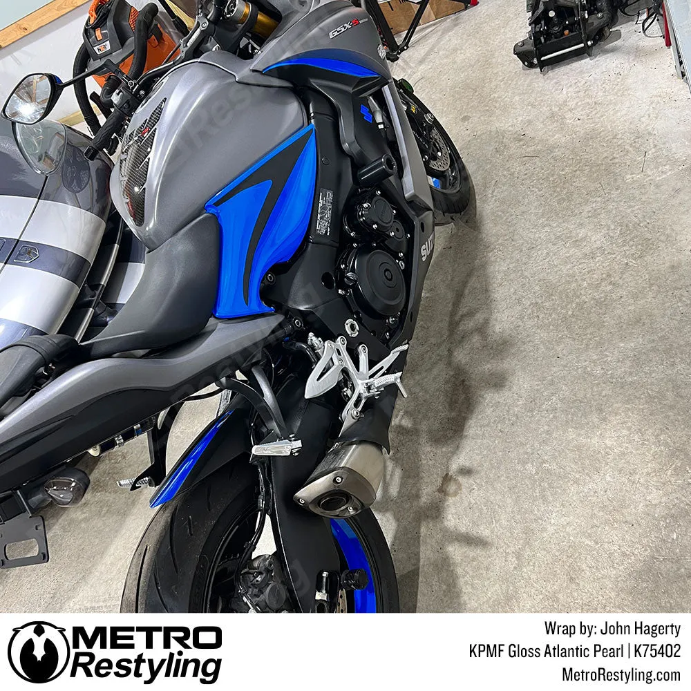 KPMF K75400 Gloss Atlantic Pearl Vinyl Wrap | K75402