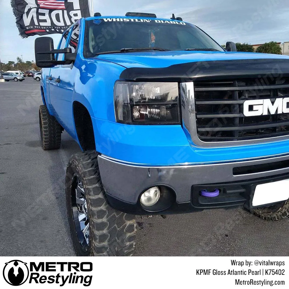 KPMF K75400 Gloss Atlantic Pearl Vinyl Wrap | K75402
