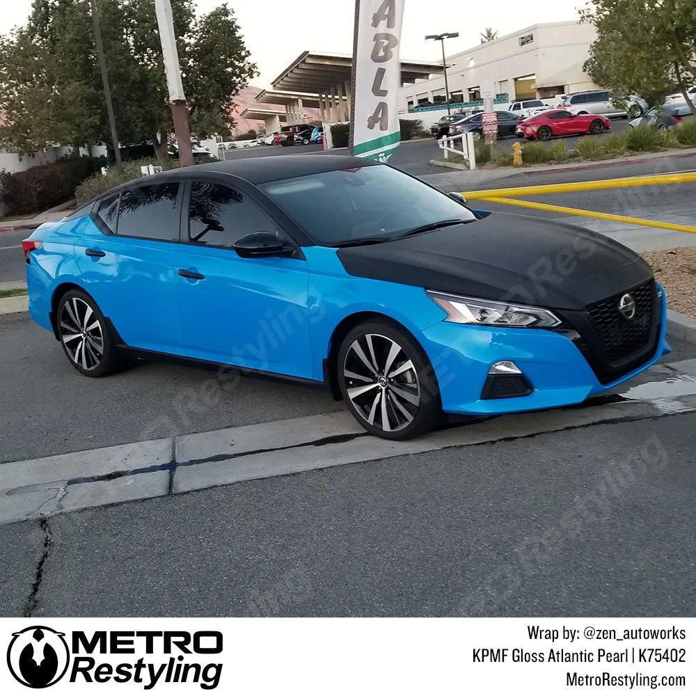 KPMF K75400 Gloss Atlantic Pearl Vinyl Wrap | K75402