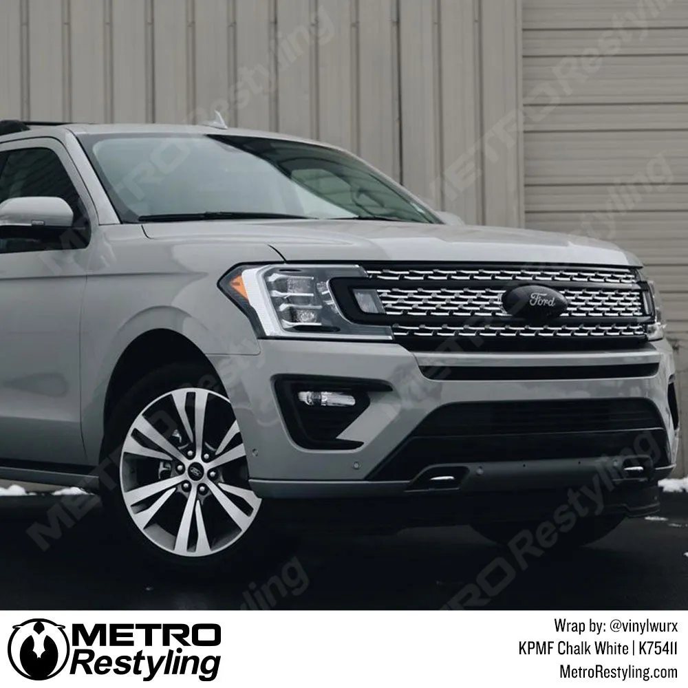 KPMF K75400 Gloss Chalk White Vinyl Wrap | K75411