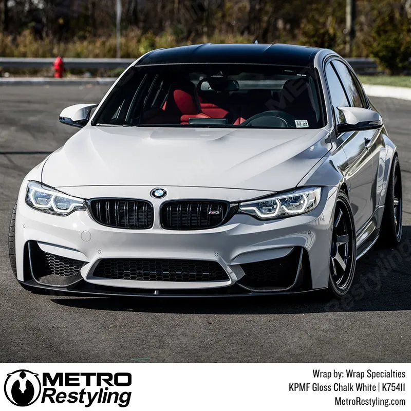 KPMF K75400 Gloss Chalk White Vinyl Wrap | K75411
