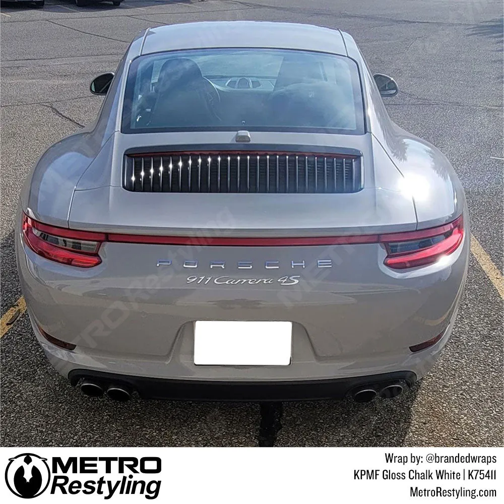 KPMF K75400 Gloss Chalk White Vinyl Wrap | K75411