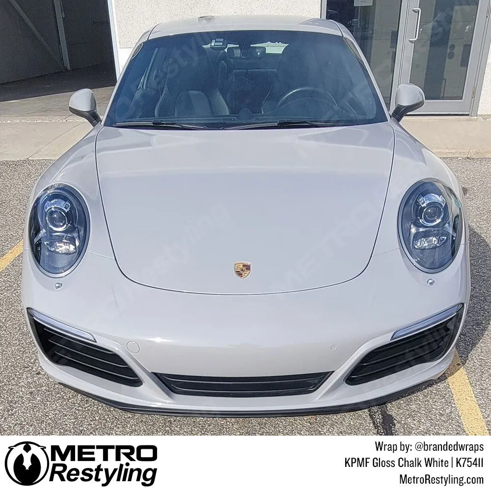 KPMF K75400 Gloss Chalk White Vinyl Wrap | K75411
