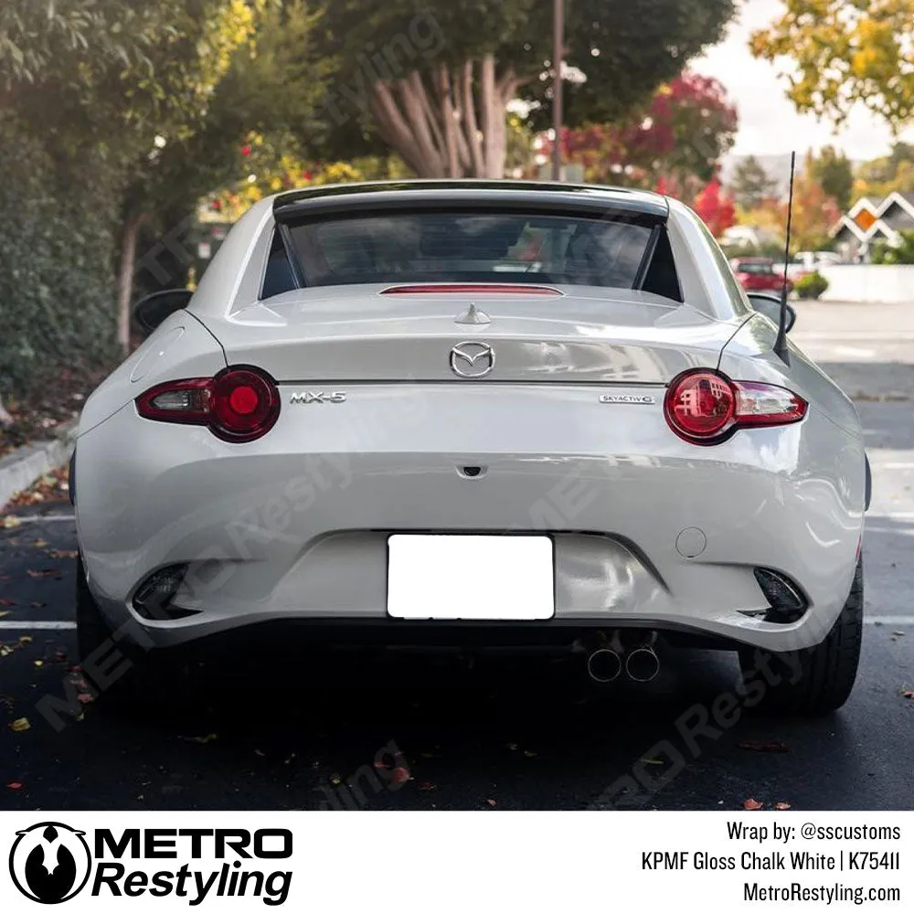 KPMF K75400 Gloss Chalk White Vinyl Wrap | K75411