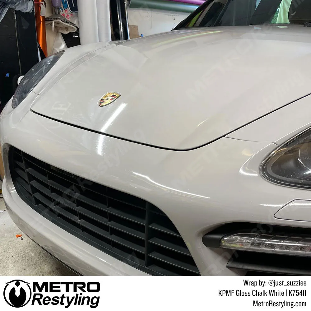 KPMF K75400 Gloss Chalk White Vinyl Wrap | K75411
