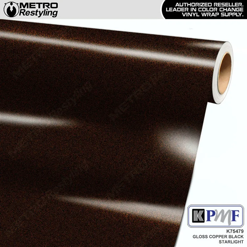 KPMF K75400 Gloss Copper Black Starlight Iridescent Vinyl Wrap | K75479