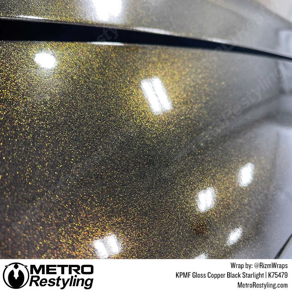 KPMF K75400 Gloss Copper Black Starlight Iridescent Vinyl Wrap | K75479