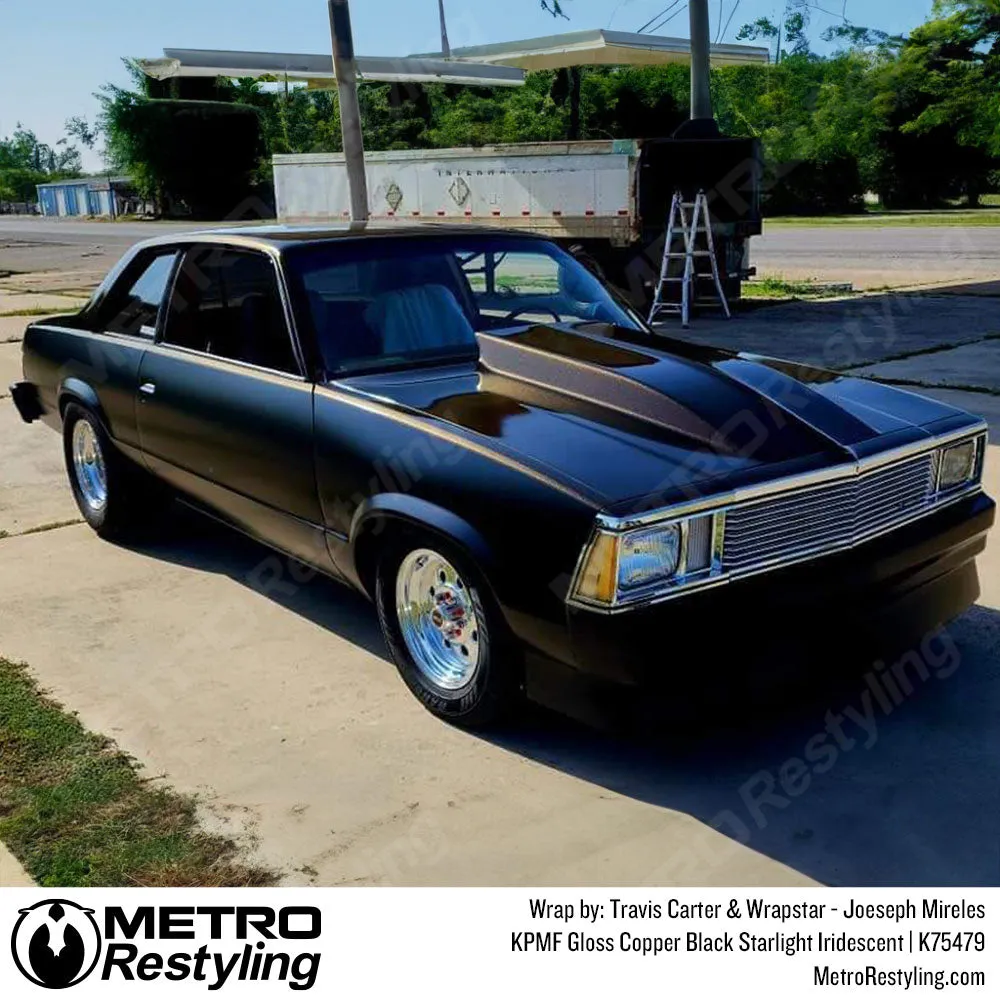 KPMF K75400 Gloss Copper Black Starlight Iridescent Vinyl Wrap | K75479