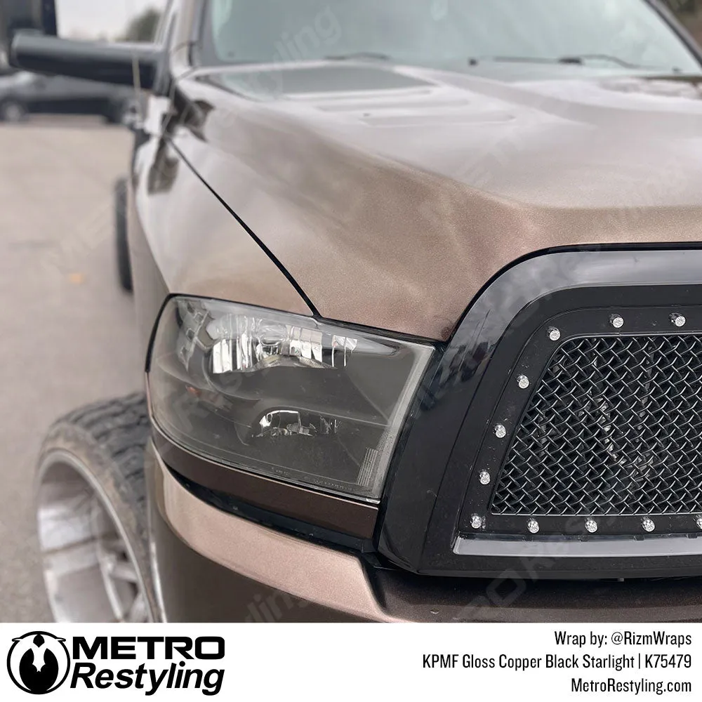 KPMF K75400 Gloss Copper Black Starlight Iridescent Vinyl Wrap | K75479