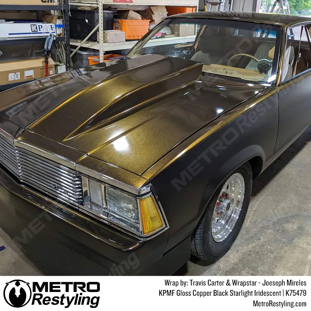 KPMF K75400 Gloss Copper Black Starlight Iridescent Vinyl Wrap | K75479